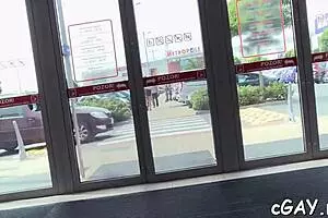 Sexy gay twink gets wild in steamy bedroom action. his charm draws everyone in.