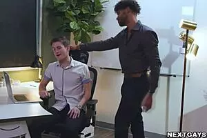 Tony and Trevor's sizzling office escapade