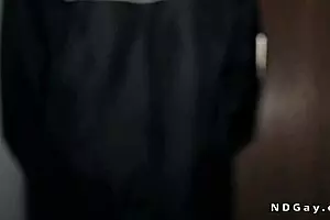 Security guard ANAL FUCKS blond guy for wild fun