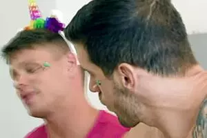 It's going to be his first pride celebration