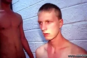 New army recruits undergo intense twink training with group action.