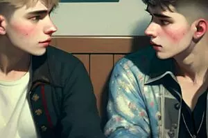 स्ट्रेट ट्विंक्स डॉर्म रूम एक्सपेरिमेंट्स के बारे में चैटिंग