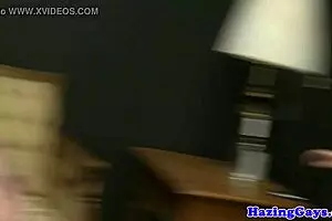 teen twinks banged hard while sucking frat cocks in dorm