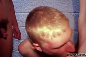New army recruits undergo intense twink training with group action.