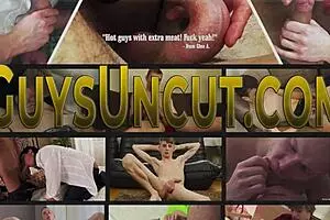 अनकट ट्विंक, मुझे बेयरबैक करो और मेरे चेहरे पर छोड़ो! गे