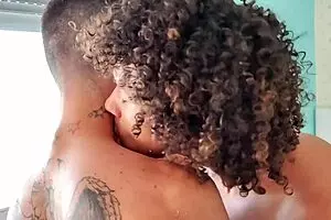 Wild anal threesome in Brazil